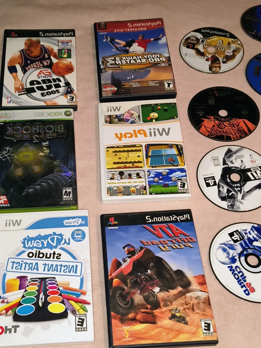 Mix Lot Games Xbox Video Games Wii Nintendo And Others